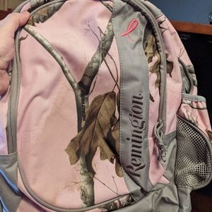 Remington Pink Camo backpack